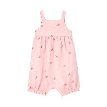Carter's Kız Bebek Kısa Tulum 1s533610 Pembe