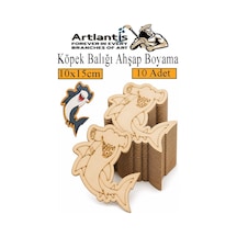 Ahşap Boyama Deniz Canlıları 20 Adet 10x15cm Boyama Figürü Etkinlik Çoçuk Gelişim Motor Beceri Kreş Anasınıfı Turuncu
