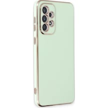 Newface Samsung Galaxy Uyumlu A33 5g Kılıf Volet Silikon - Lvsqvr - 29 Açık Yeşil