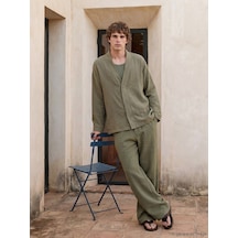 Lcw Vision Haki Relax Fit Erkek Pantolon