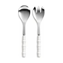 Touch Me 2'li Seramik Saplı Metal Servis Seti - 6 Adet Tarı