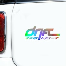 Drift Araba Sticker Oto Yapıştırması 1