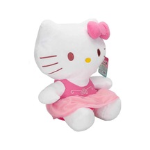 Peluş Hello Kitty Pembe Elbiseli Fiyonklu Peluş 36 Cm Pelüş