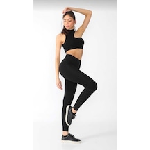 Bonbonetti Chocolate Baby&Kids Yüksek Bel Toparlayıcı Çelik Kumaş Taytsiyahs Siyah