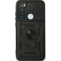 Xiaomi Redmi Note 8 Kılıf Pars Lens Yüzüklü Silikon Kılıf