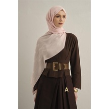 Armine Lyocell Naia Zikzak Desen Şal 1- 39 Pembe