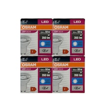 Osram 4.5w 50w 4000k Günışığı Gu10 Duylu Par16 Led Spot 4 Adet