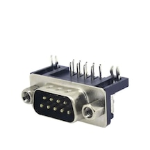 D-Sub Erkek Konnektör 9Pin 90 Derece