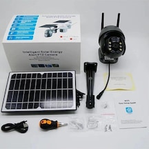 4g Speed Dome 360 Hareketli Solar Güneş Enerjili 1080p Ip Kamera-136019