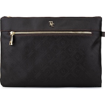 Tamer Tanca Kadın Suni Deri Kahverengi Clutch Çanta 743 2337 Bn Cnt Sk25-26 Kahve Mng Kahverengi