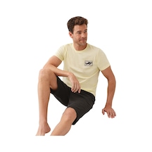 Arnetta Ar3672-s Erkek Şortlu Pijama Takımı Yeşil - 929052631 Yeşil - 929052631 Yeşil