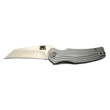 Solgern Sog Pinkerton 0689 Gri Kamp Çakı 18cm - Yarı Otomatik, Kemerlikli