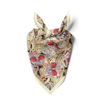 Şehirde Bahar Desen Bandana/fular Çok Renkli
