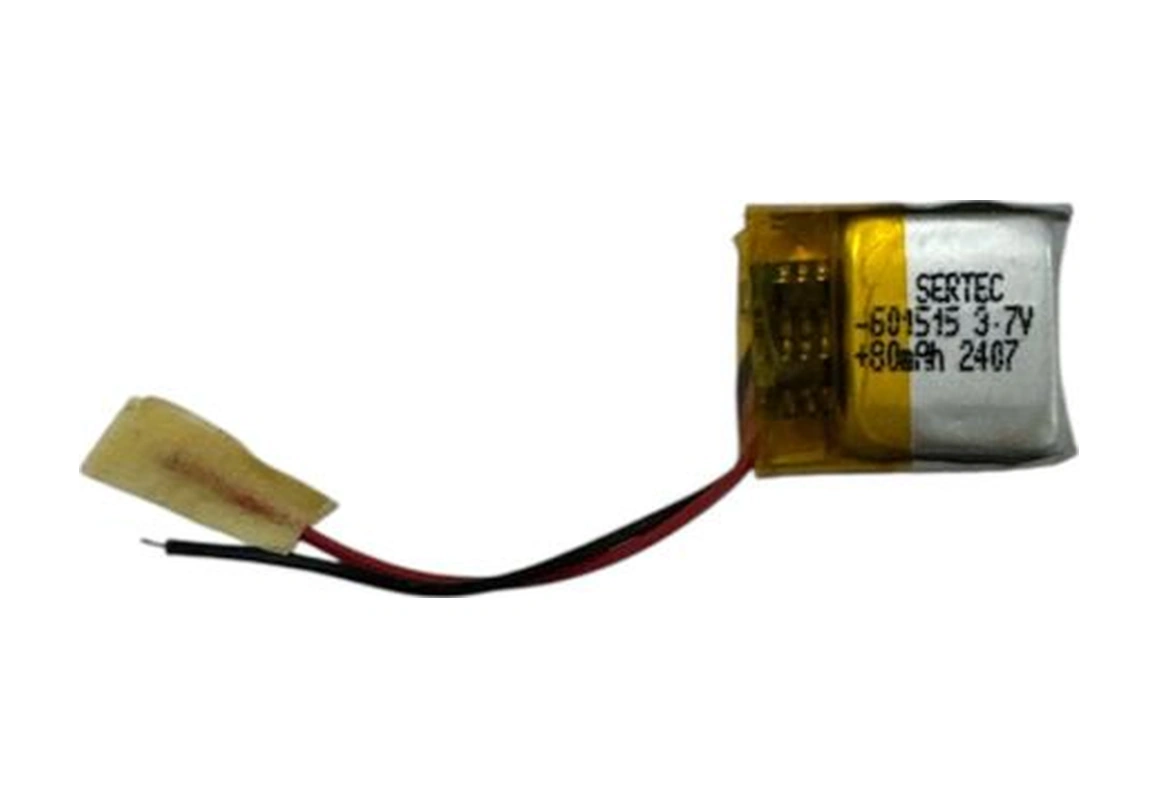 601515 3.7v 80mah Li-polymer Pil Devreli/1.5a Evimdeyokyok