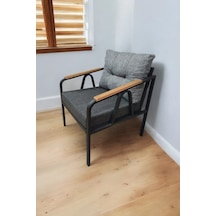 Pimango Pi Angel Demonte Metal Tekli Bahçe Mobilyası Gri - Antrasit 60 x 60 Antrasit  - Gri