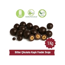 Milat Bitter Çikolata Kaplı Fındık Draje 1 KG