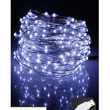 Hidz Peri Led Işık 5 Metre Usb Girişli Beyaz