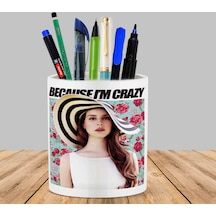Lana Del Rey Because I'M Crazy Sukulent Saksı Kalemlik