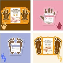 Mjcare El&ayak Bakım Ve Peeling Maske Seti
