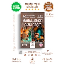 Umy Yayınları Mahalledeki Gizli Geçit - Çocuklar İçin Gizem Ve Problem Çözme Becerisi Geliştiren Komedi Kitabı