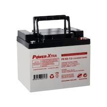 Power-Xtra 12 V 40 AH Bakımsız Kuru Akü