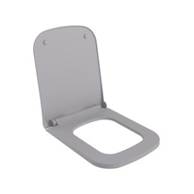Bocchi Tutti Slim Klozet Kapağı Yavaş Kapanır Mat Gri A0334-006 Beyaz