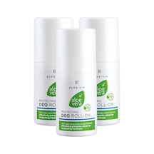 LR Aloe-Via Aloe Vera Doğal Unisex Roll-On Deodorant 50 ML x 3