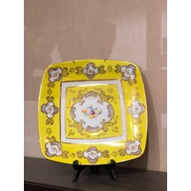 Güral Porselen 25 Cm Kare Cuvar Tabak