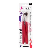 Nail Art Tırnak Süsleme Fırça Seti 3&apos Lü - 06