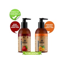 Rekze Çilek Ve Portakal Aromalı Uygun Vücut Masaj Yağı 120 Ml