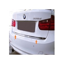 BMW 3 Serisi F30 Krom Bagaj Alt Çıtası 2011-2018 Paslanmaz Çelik