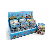 Taşlı İstanbul Temalı İnce El Aynası Alk5820 Diğer