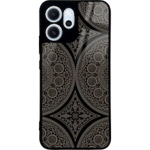 Oppo Reno 14f Osmanlı Motif Tasarımlı Glossy Telefon Kılıfı Çok Renkli