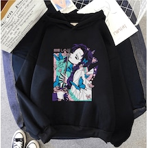 Anime Shinobu Kocho Kapşonlu Sweatshirt