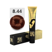 Look Kalıcı Saç Boyası 8.44 Açık Kumral Yoğun Bakır 100 Ml Koruyucu, Nemlendirici, Besleyici Yağlar, Dü