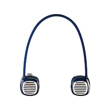 Esnek Hortumlu Taşınabilir Askılı Boyun Fanı Kademesiz Rüzgar Hızı Eller Serbest Kanatsız Fan Cep Boyu F - Diğer