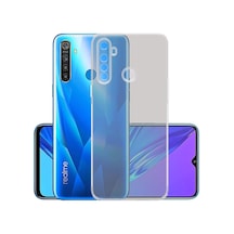 Kvy Realme 5i Kamera Korumalı Süper Silikon Kılıf