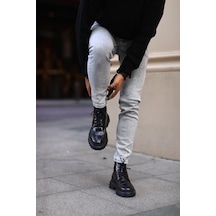 Serhat Özköroğlu - Siyah Deri Bot Siyah Siyah