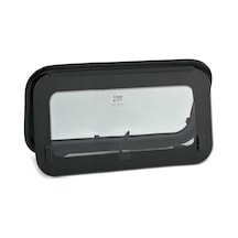 Pistonlu Karavan Camı 90x50cm Oval Köşe Yerli-82 Çok Renkli