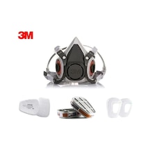 3M 6200 Yarım Yüz Maskesi + 3M 6057 Abe Filtre + 3M 5935 P3