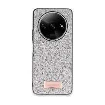 Magicool Onegif Xiaomi Redmi A3 4g Bright Simli Kapak - Gümüş