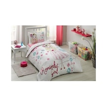 Özdilek Romantıc Girl Kapıtone Set Tek Kişilik Nevresim Takımı Çok Renkli