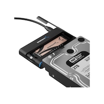 Sabrent Usb 3.2 Type C M.2 Pcıe Nvme + 2,5/3,5 İnç Ssd Ve Hdd Dönüştürücü Ds-ucmh