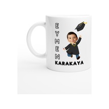Mezuniyet Kişiye Özel İsim & Fotoğraf Baskılı Kupa Bardak