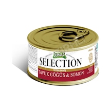 2 Adet Jungle Selection Tavuklu & Somonlu Yaş Kedi Maması 70 Gr