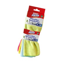 Mikrofiber Temizlik Bezi 4'lü Belirtilmemiş