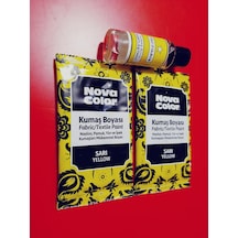 Nova Color Toz Kumaş Boyası Sarı 13 G 2 Adet Boya + 1 Sabitleyici