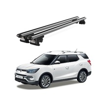 Venüs Ssangyong Xlv 2016 Ve Sonrası Uyumlu Gri Ara Atkı Port Bagaj Tavan Barı