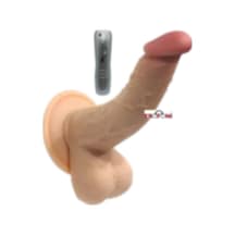Erofoni Yeni Nesil Süper Realistik Titreşimli 15 CM Vantuzlu Kaliteli Yapay Vibratör Penis