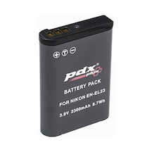 Pdx Plus,nikon İle  En-el23 Fotoğraf Makinesi Bataryası.